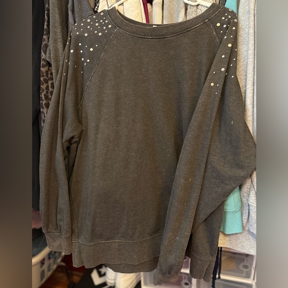Maurice’s Women's Stud Embellished Sweatshirt - Picture 2 of 3